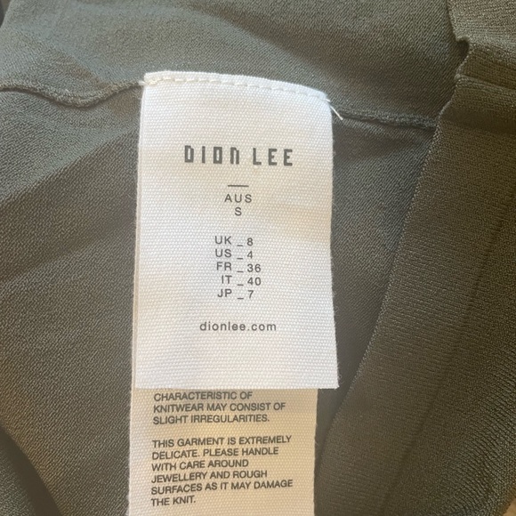 2022 spring Dion Lee NET DISTRESSED MINI Dress - Picture 11 of 12